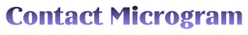 Contact Microgram